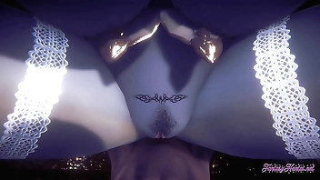 Resident Evil Hentai 3D - POV Lady Dimitresku boobjob and cowgirl style with creampie - Anime Manga Japanese Porn Video - First person realistic video