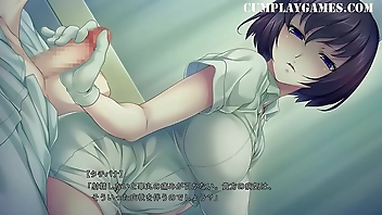 Sakusei Byoutou Gameplay Part 1 Gloved Handjob - Cumplay Games