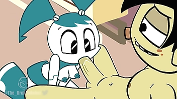 Teenage Robot Hentai Video Jenny x Sheldon