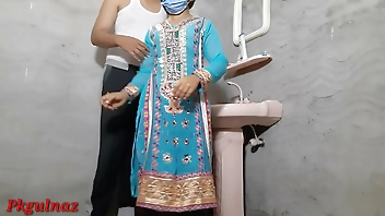 Indian beautiful girl fucking in washroom