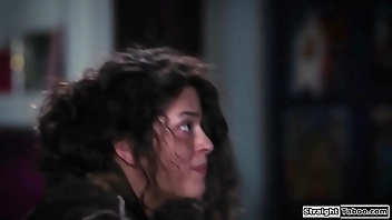 StraightTaboo.com - Brunette rides a married mans big cock