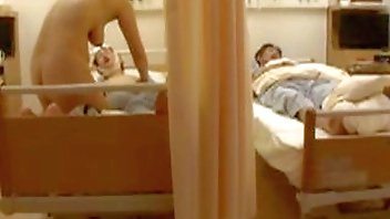 Japanese nurse fucks patients in hotel room full of XXX toys